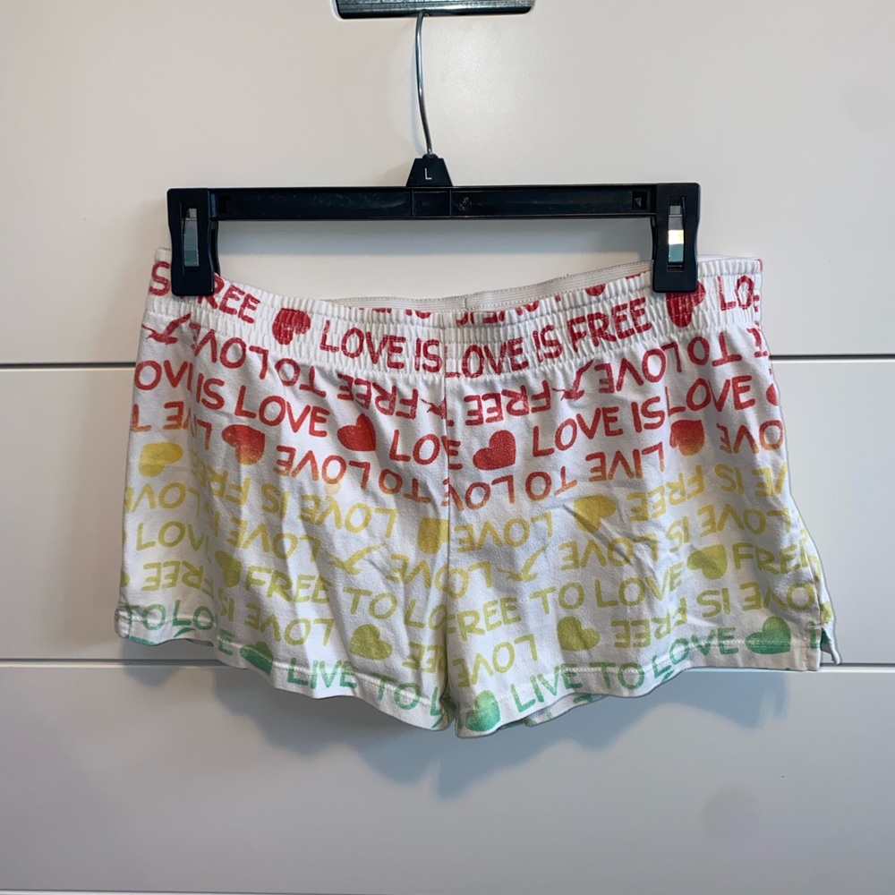 Pajama shorts size M